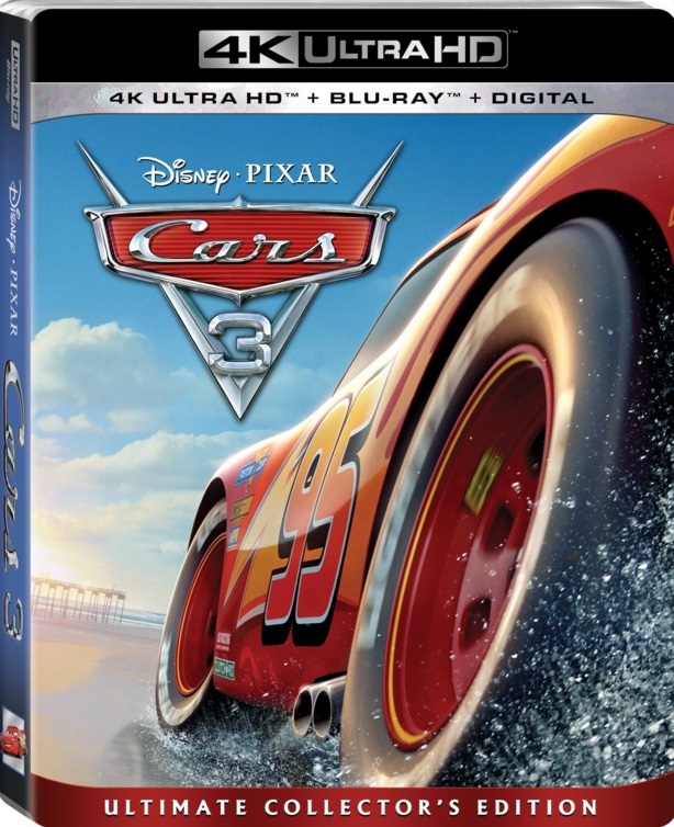 Cars 3 4K UHD Blu-ray (Rental)