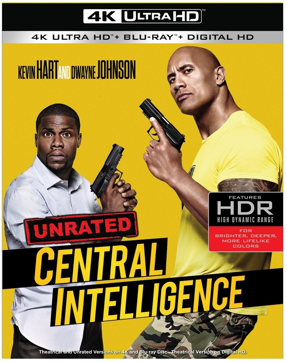 Central Intelligence 4K UHD 08/16 Blu-ray (Rental)