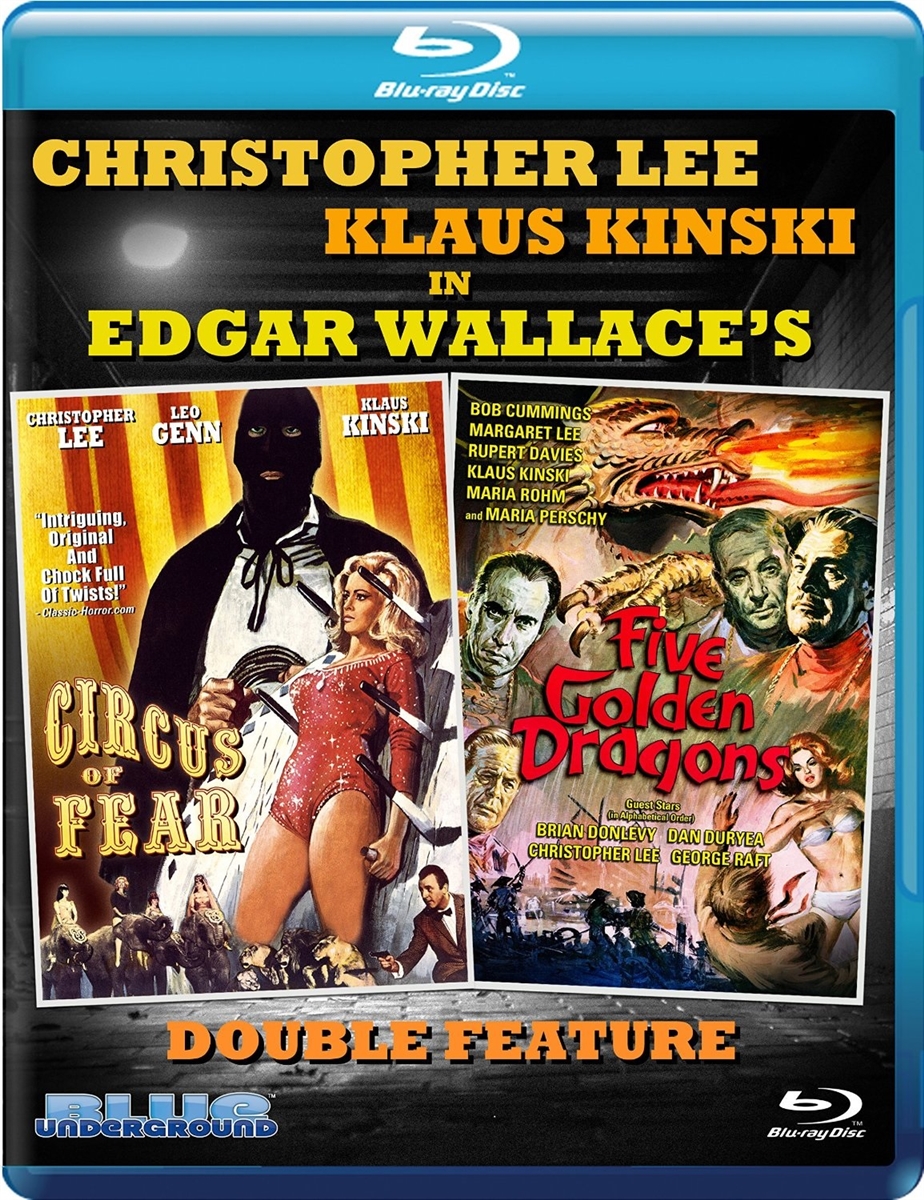 Circus of Fear / Five Golden Dragons 09/16 Blu-ray (Rental)