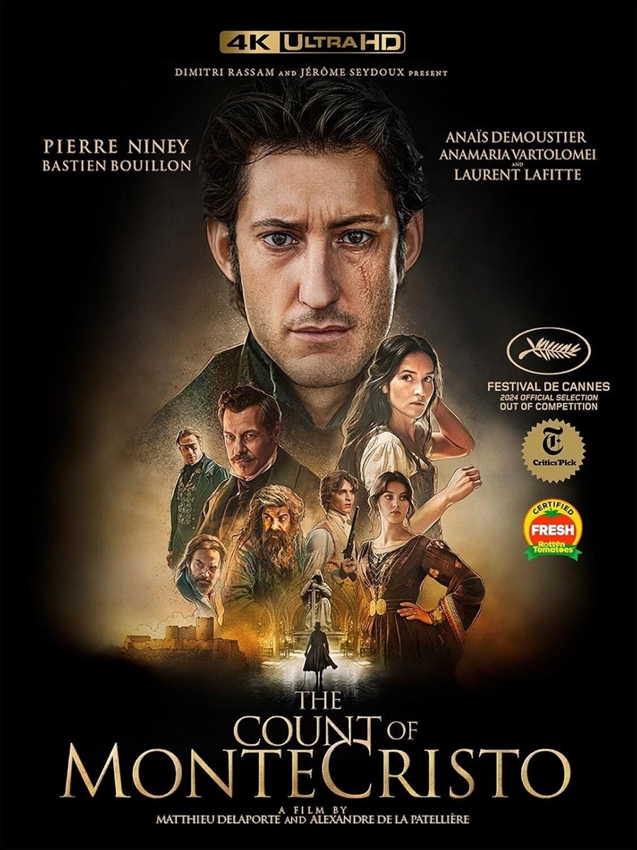 Count Of Monte Cristo 4K 10/25 Blu-ray (Rental)