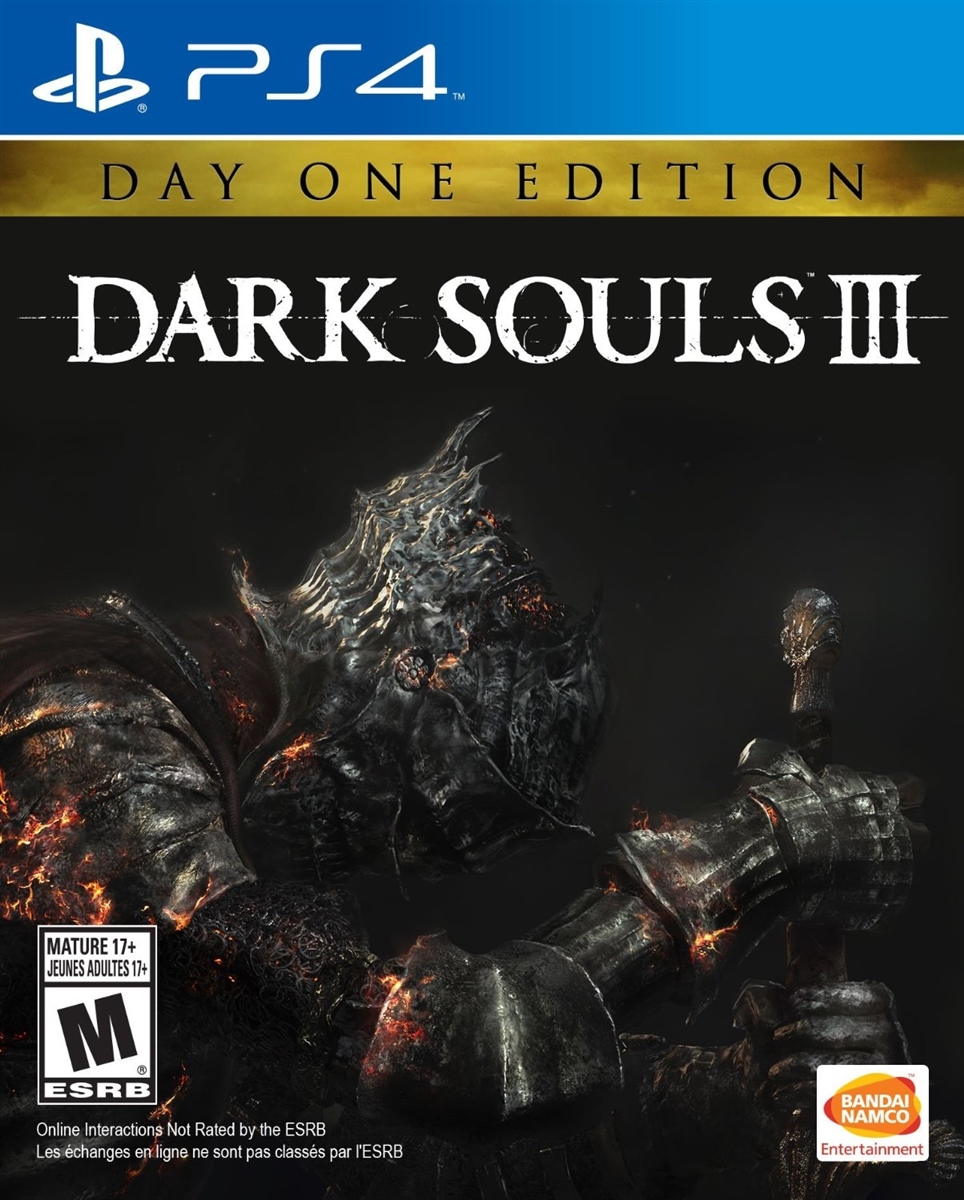 Dark Souls III: Day 1 Edition PS4 Blu-ray (Rental)