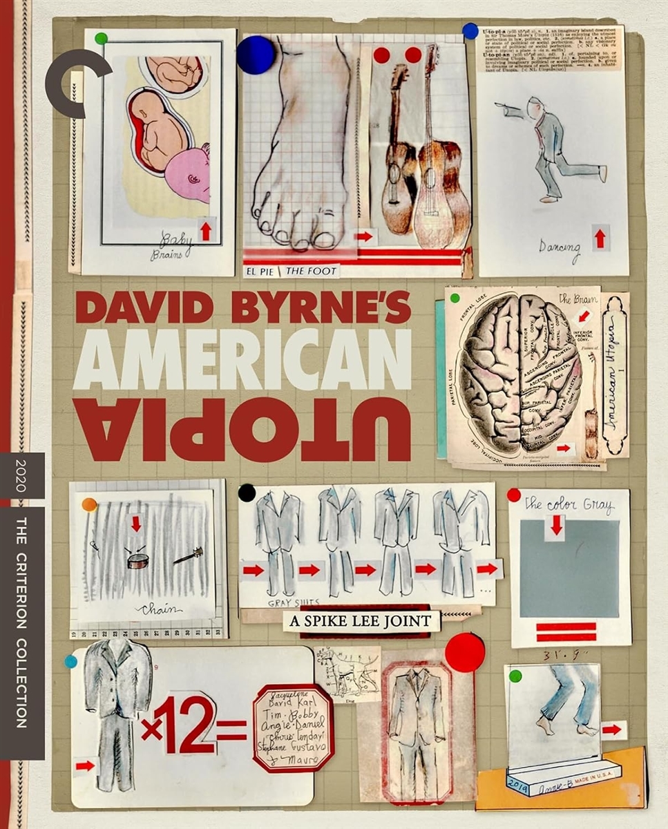 David Byrne's American Utopia (Criterion) 4K Blu-ray (Rental)