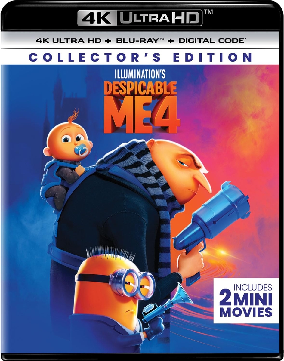 Despicable Me 4 4K UHD 09/24 Blu-ray (Rental)