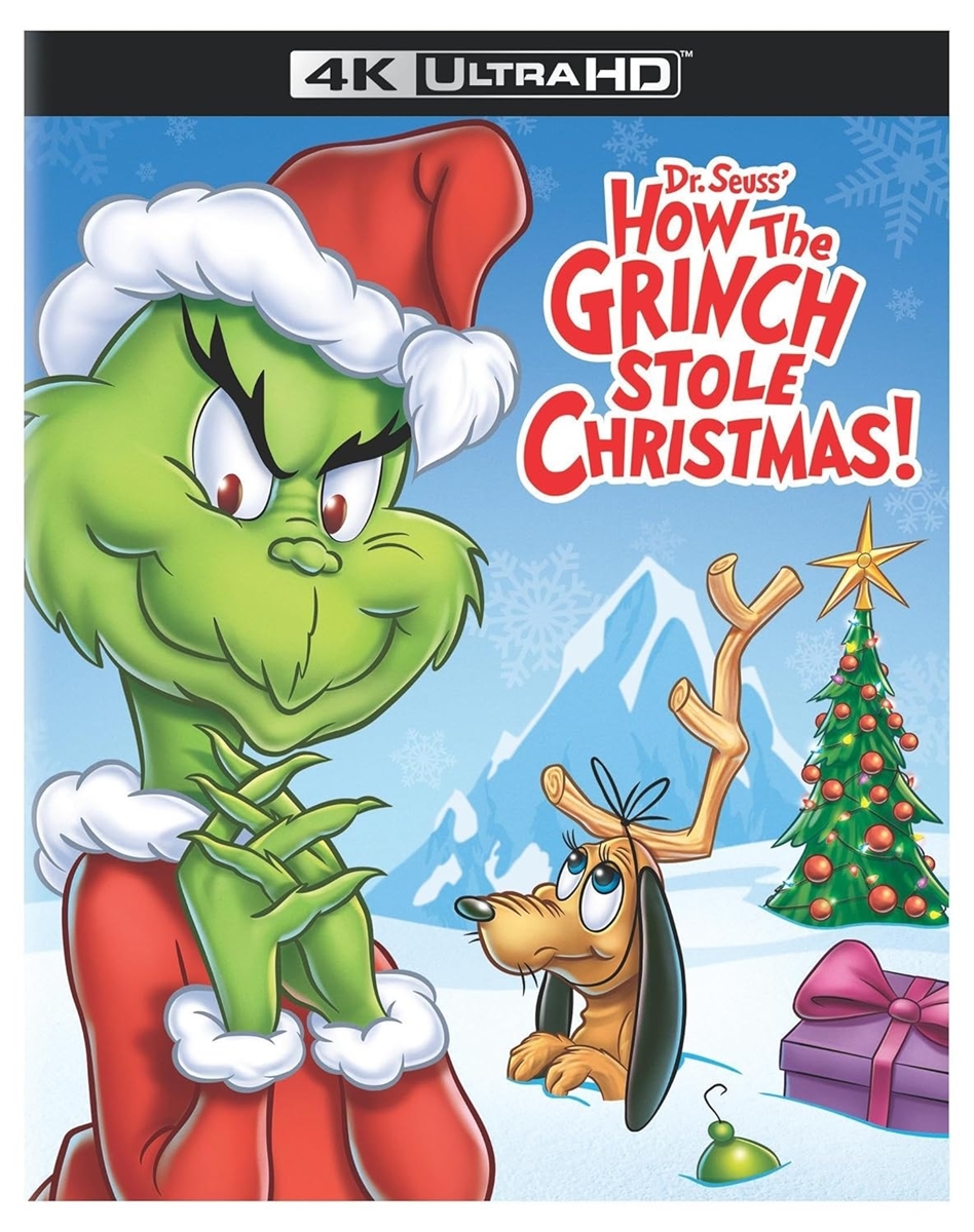 Dr. Seuss' How the Grinch Stole Christmas! (1966) 4K 10/24 Blu-ray (Rental)