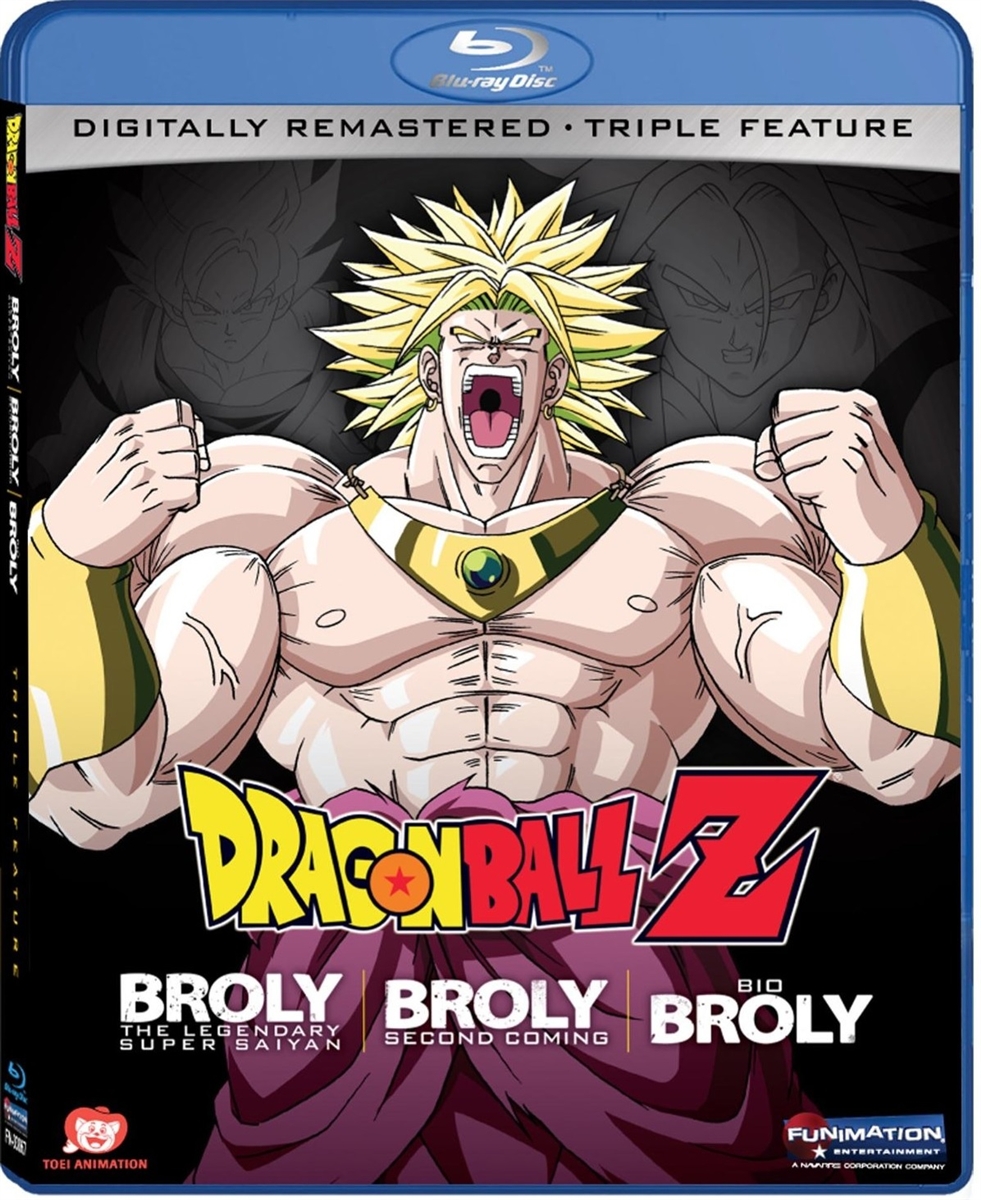 Dragon Ball Z: Broly: The Legendary Super Saiyan / Broly: Second Coming / Bio Broly 10/14 Blu-ray (Rental)