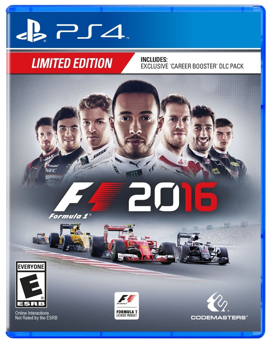 F1 2016 PS4 Blu-ray (Rental)