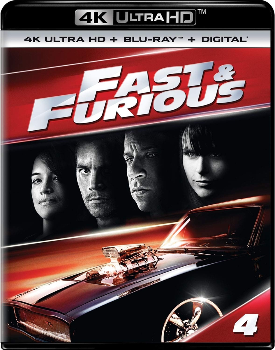 Fast and Furious (2009) 4K UHD 04/25 Blu-ray (Rental)