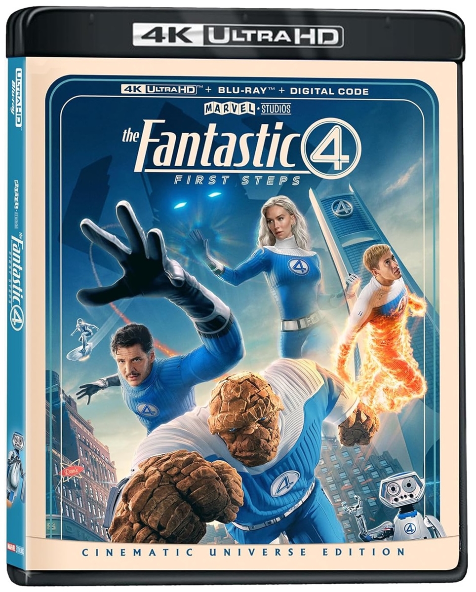 Fantastic Four First Steps 4K 09/25 Blu-ray (Rental)