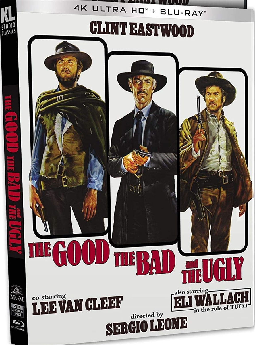 Good, the Bad and the Ugly 4K UHD 02/21 Blu-ray (Rental)