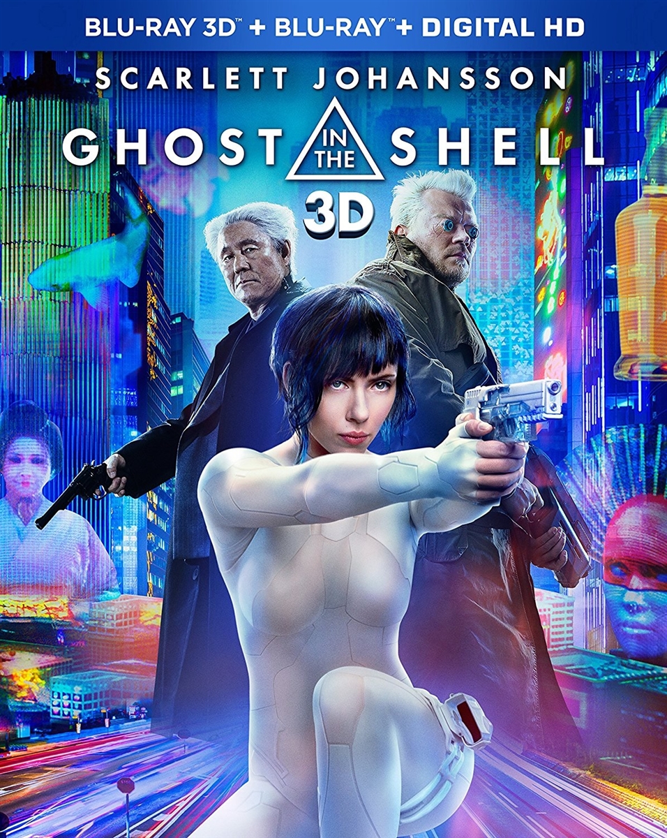 Ghost in the Shell 3D Blu-ray (Rental)
