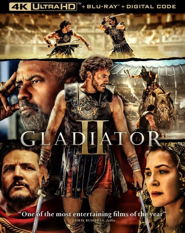 Gladiator II 4K UHD 01/25 Blu-ray (Rental)