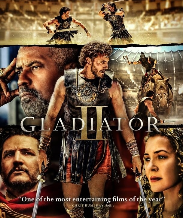 Gladiator II Special Features Blu-ray (Rental)