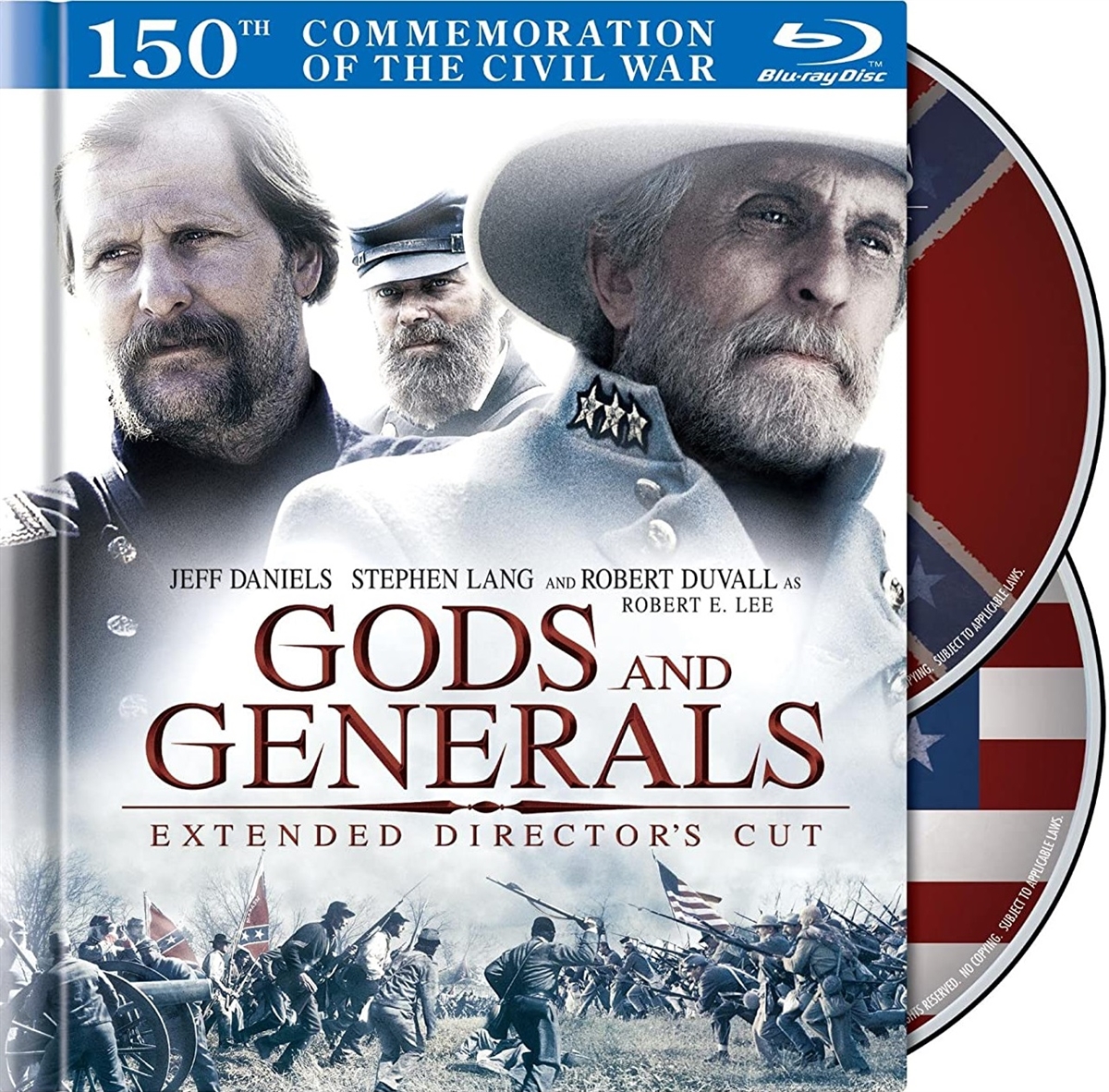 Gods and Generals 05/22 Blu-ray (Rental)