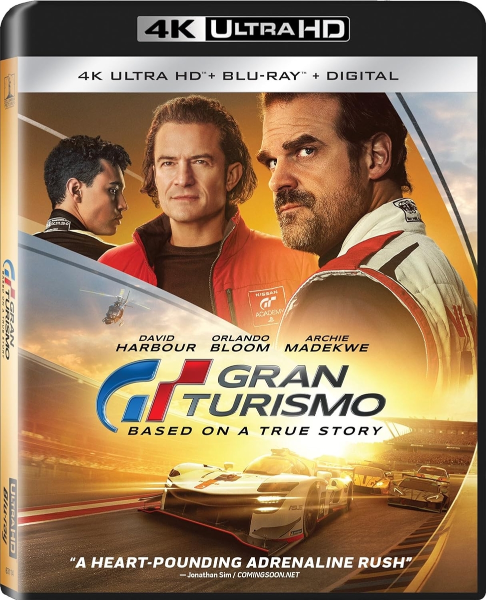 Gran Turismo 4K UHD 10/23 Blu-ray (Rental)