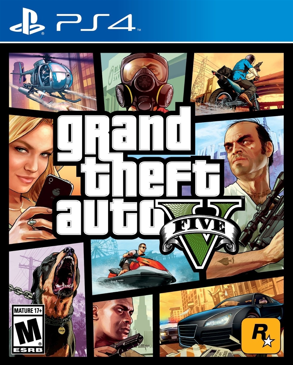 Grand Theft Auto V PS4 Blu-ray (Rental)