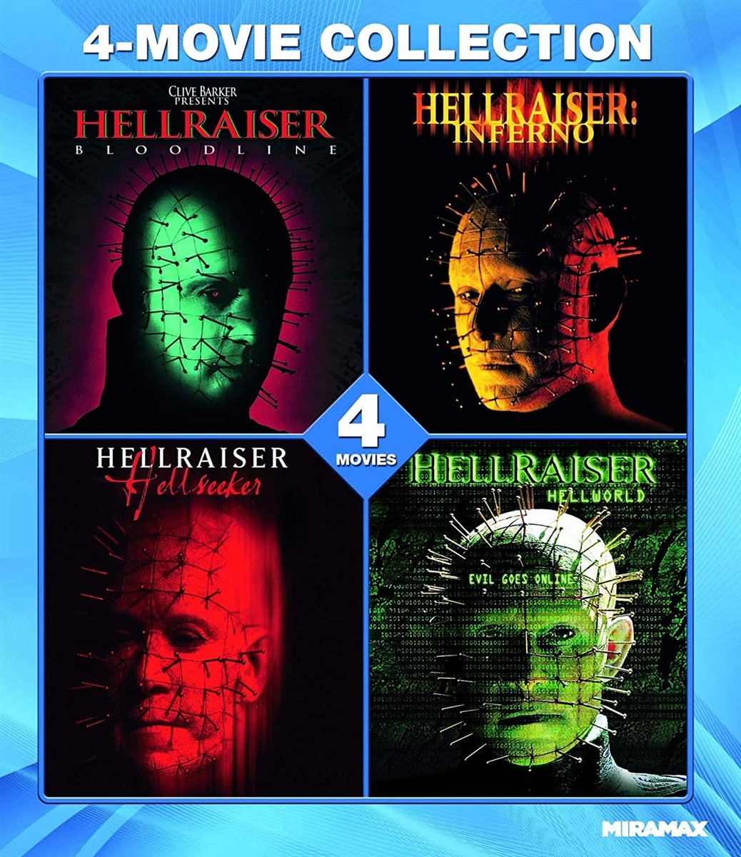 Hellraiser 4-Movie Collection 05/23 Blu-ray (Rental)