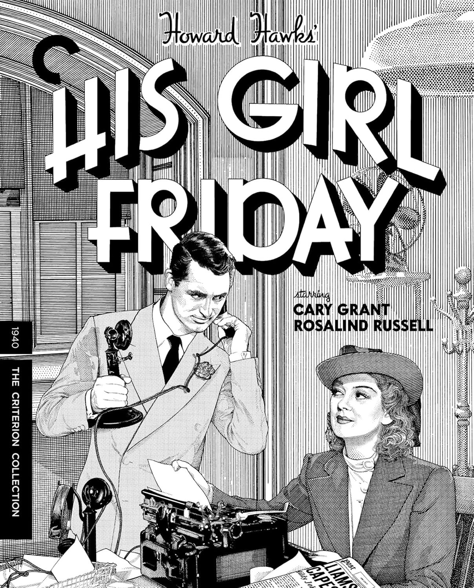 His Girl Friday (The Criterion Collection) 4K Blu-ray (Rental)