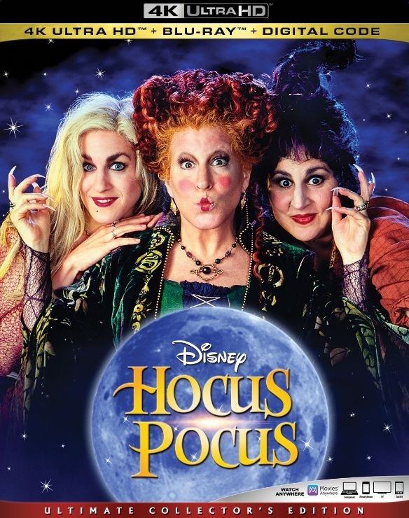HOCUS POCUS 4K UHD 09/20 Blu-ray (Rental)