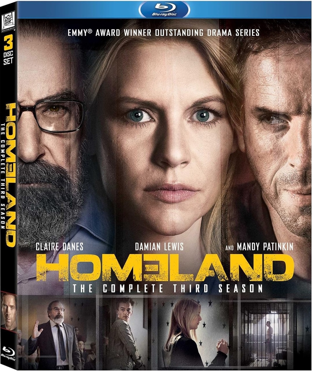 Homeland Season 3 Disc 3 Blu-ray (Rental)
