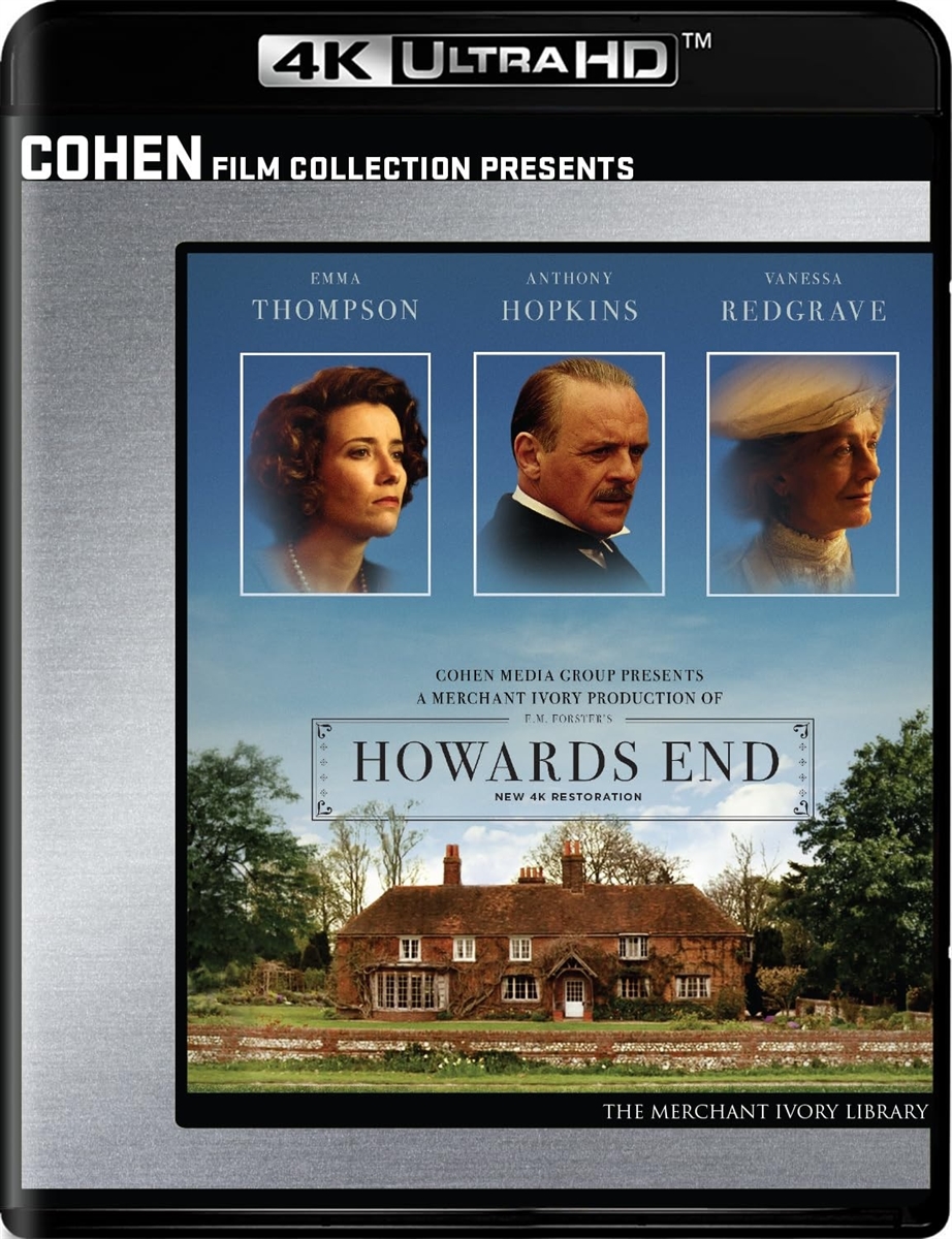 Howards End 4K 10/25 Blu-ray (Rental)