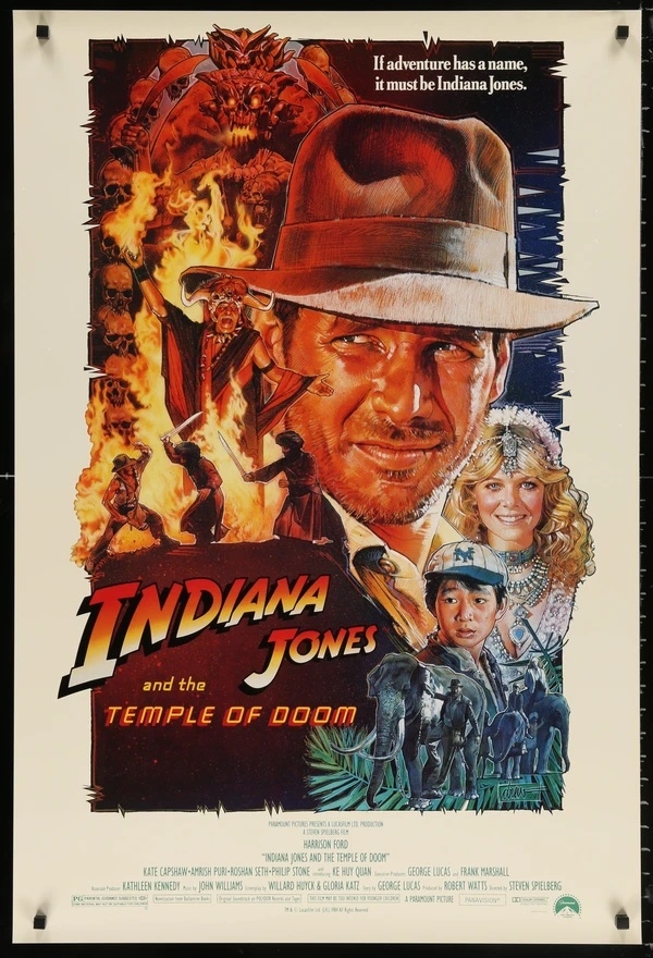 Indiana Jones and the Temple of Doom 4K UHD 04/21 Blu-ray (Rental)