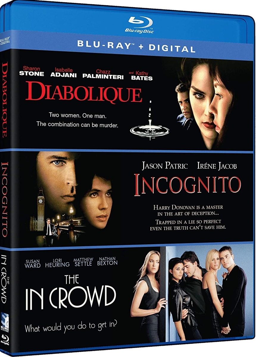 Incognito / Diabolique / The In Crowd 10/20 Blu-ray (Rental)