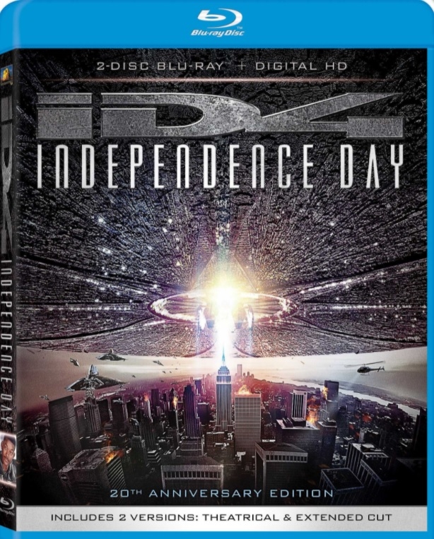 Independence Day 20th Anniversary 06/21 Blu-ray (Rental)