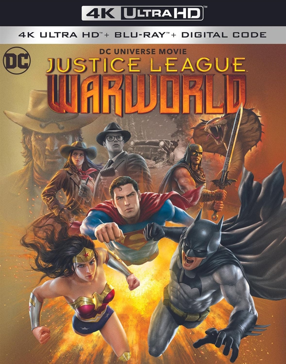 Justice League: Warworld 4K UHD 07/23 Blu-ray (Rental)