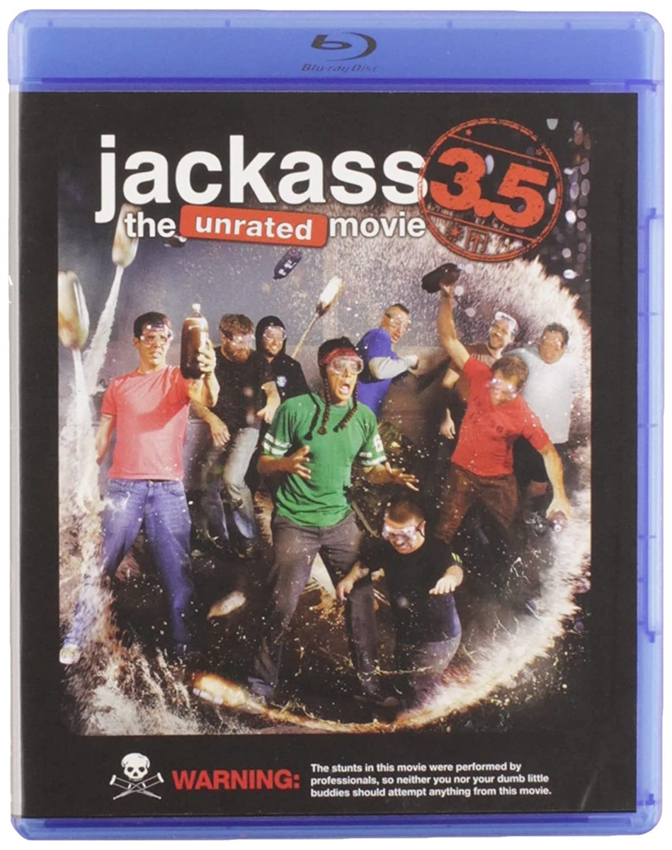 Jackass 3.5: Unrated Movie 05/22 Blu-ray (Rental)