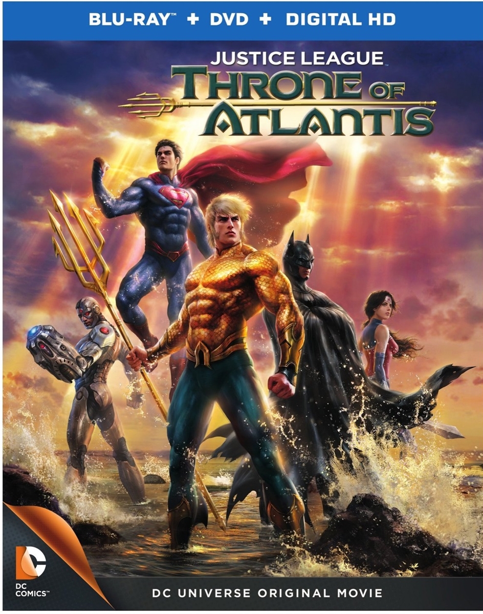 Justice League Throne of Atlantis Blu-ray (Rental)