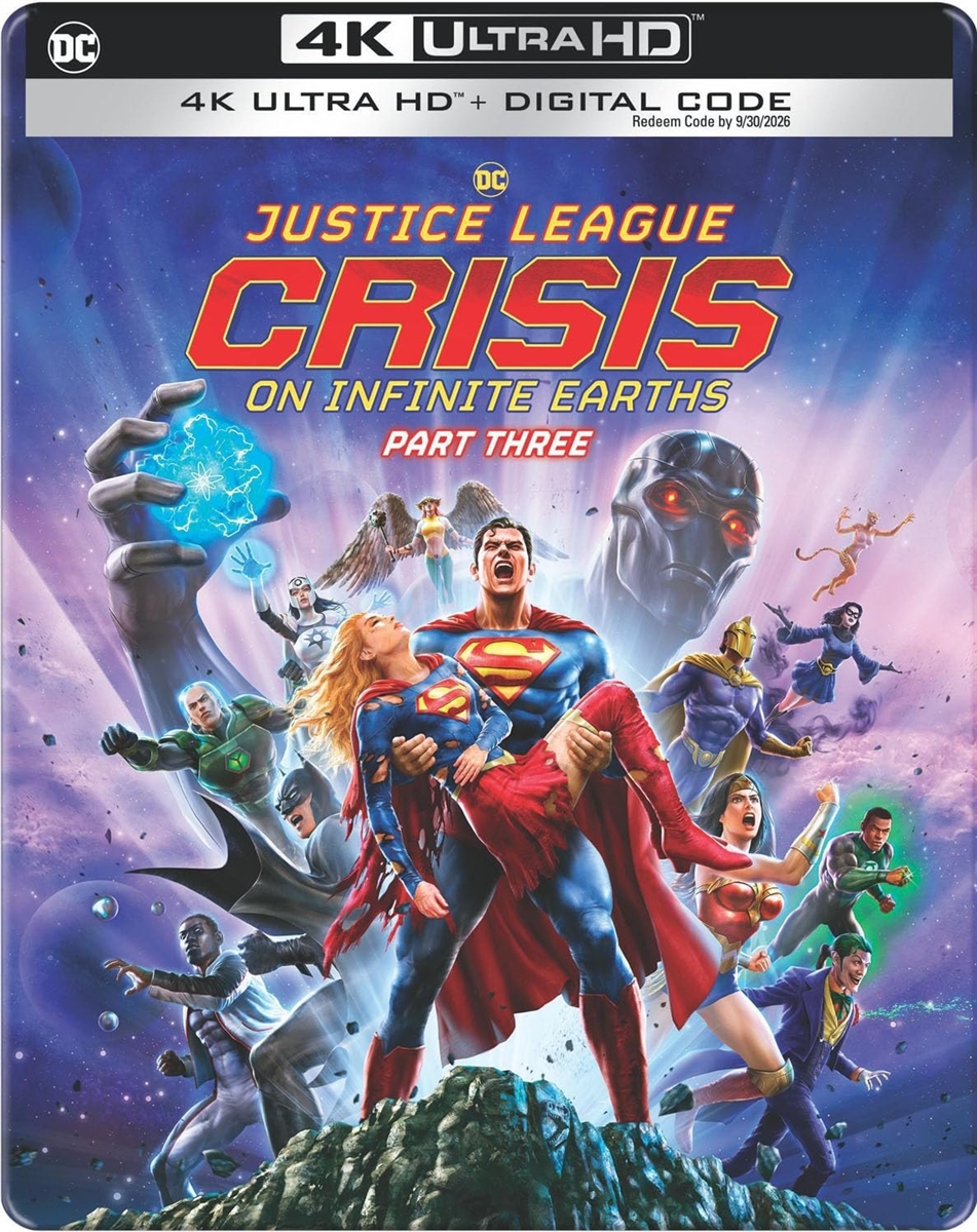 Justice League Crisis Infinite Earths Part 3 4K Blu-ray (Rental)