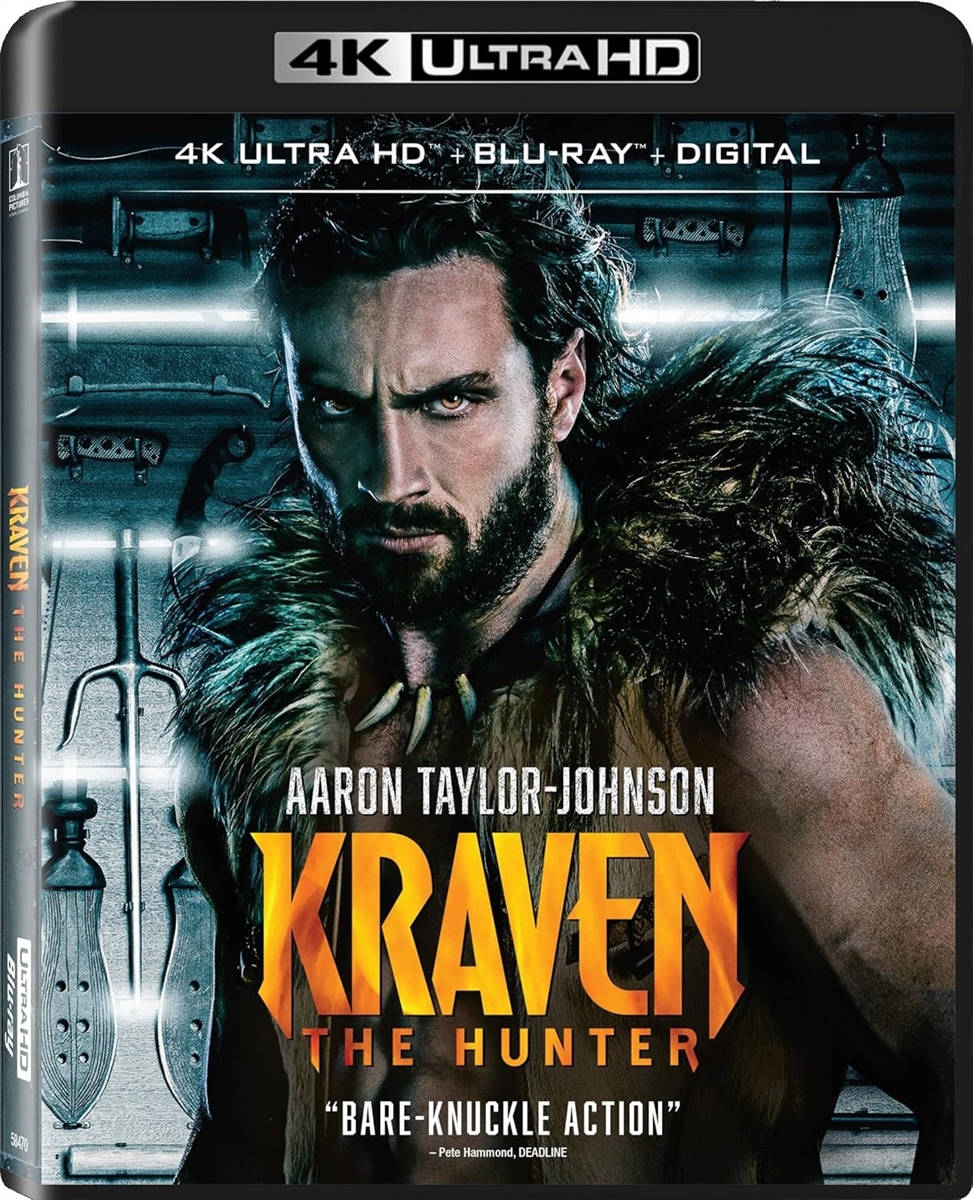 Kraven The Hunter 4K UHD 01/25 Blu-ray (Rental)