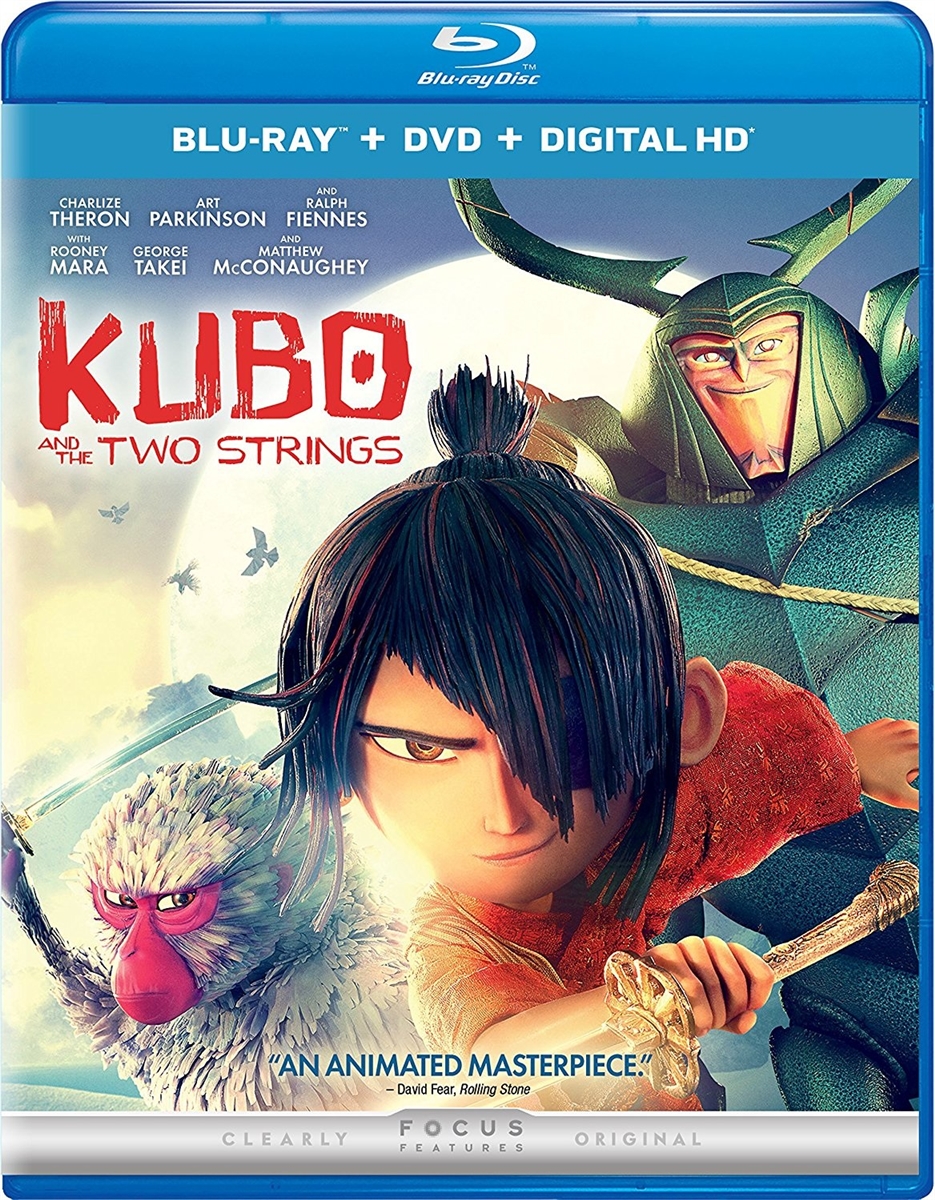 Kubo and the Two Strings Blu-ray (Rental)