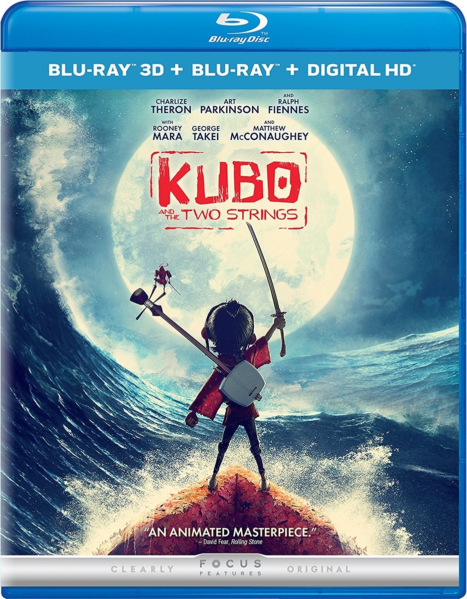 Kubo and the Two Strings 3D Blu-ray (Rental)