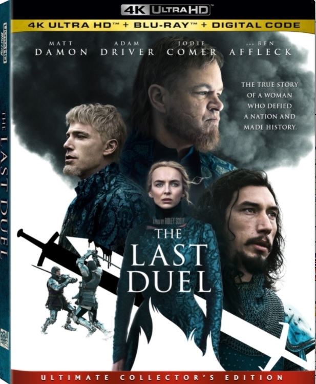 Last Duel 4K UHD 11/21 Blu-ray (Rental)
