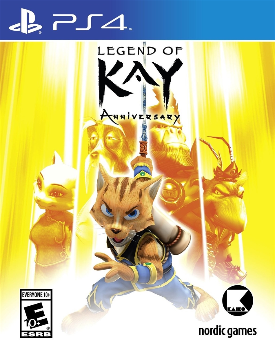 Legend of Kay PS4 Blu-ray (Rental)