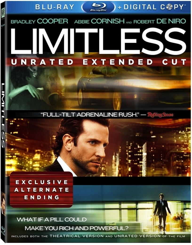Limitless 07/15 Blu-ray (Rental)