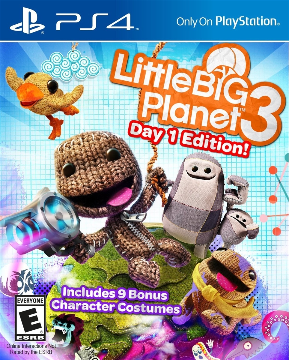 Little Big Planet 3 PS4 Blu-ray (Rental)