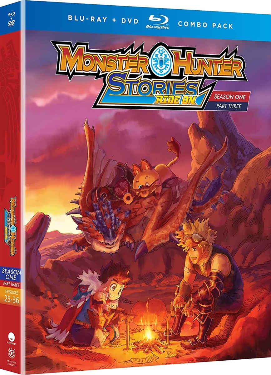 Monster Hunter Stories Ride On: Season One Part Three Disc 2 Blu-ray (Rental)