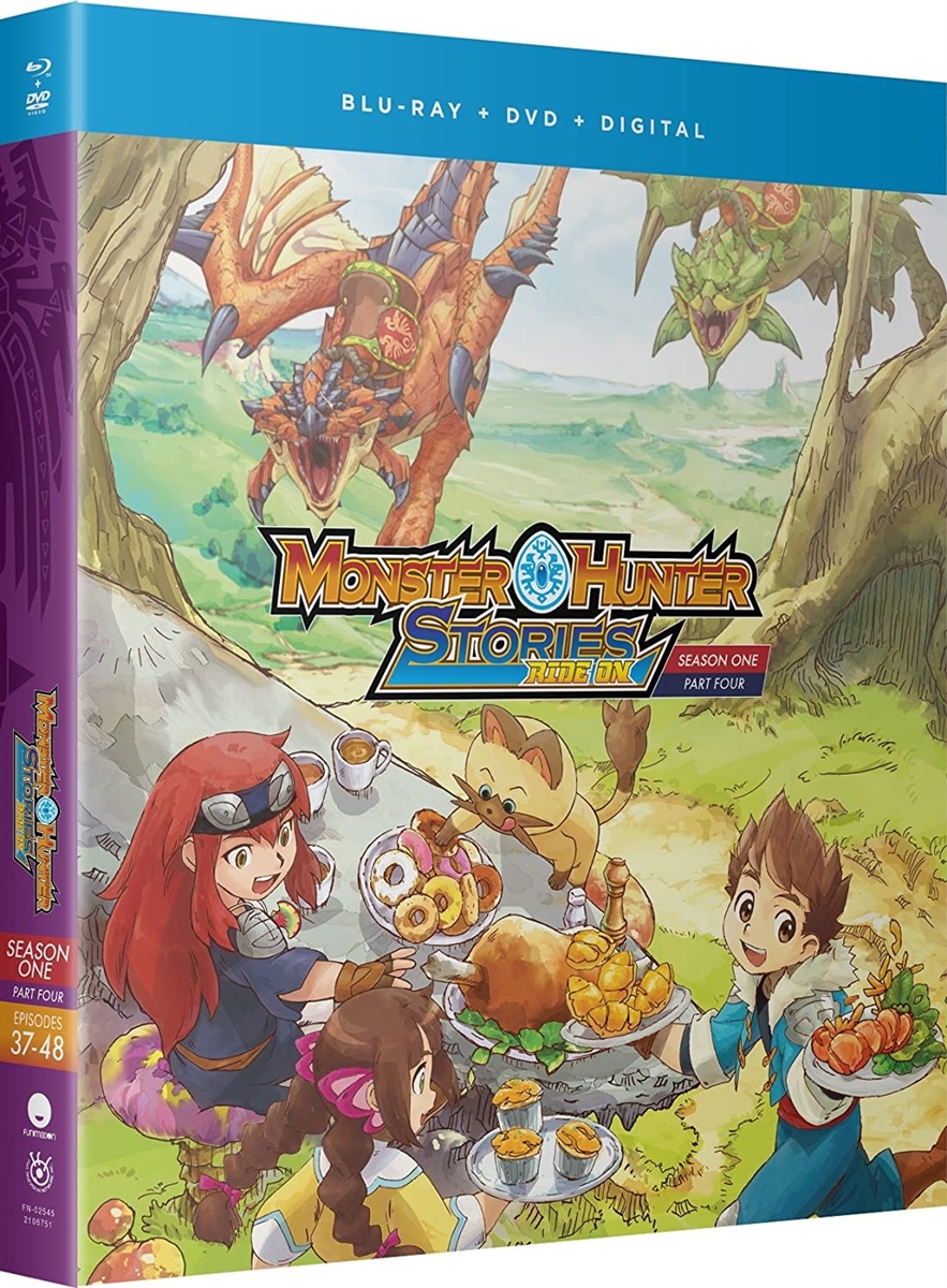 Monster Hunter Stories Ride On: Season One Part Four Disc 2 Blu-ray (Rental)