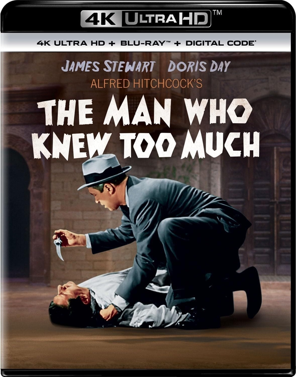 Man Who Knew Too Much 4K UHD 10/23 Blu-ray (Rental)