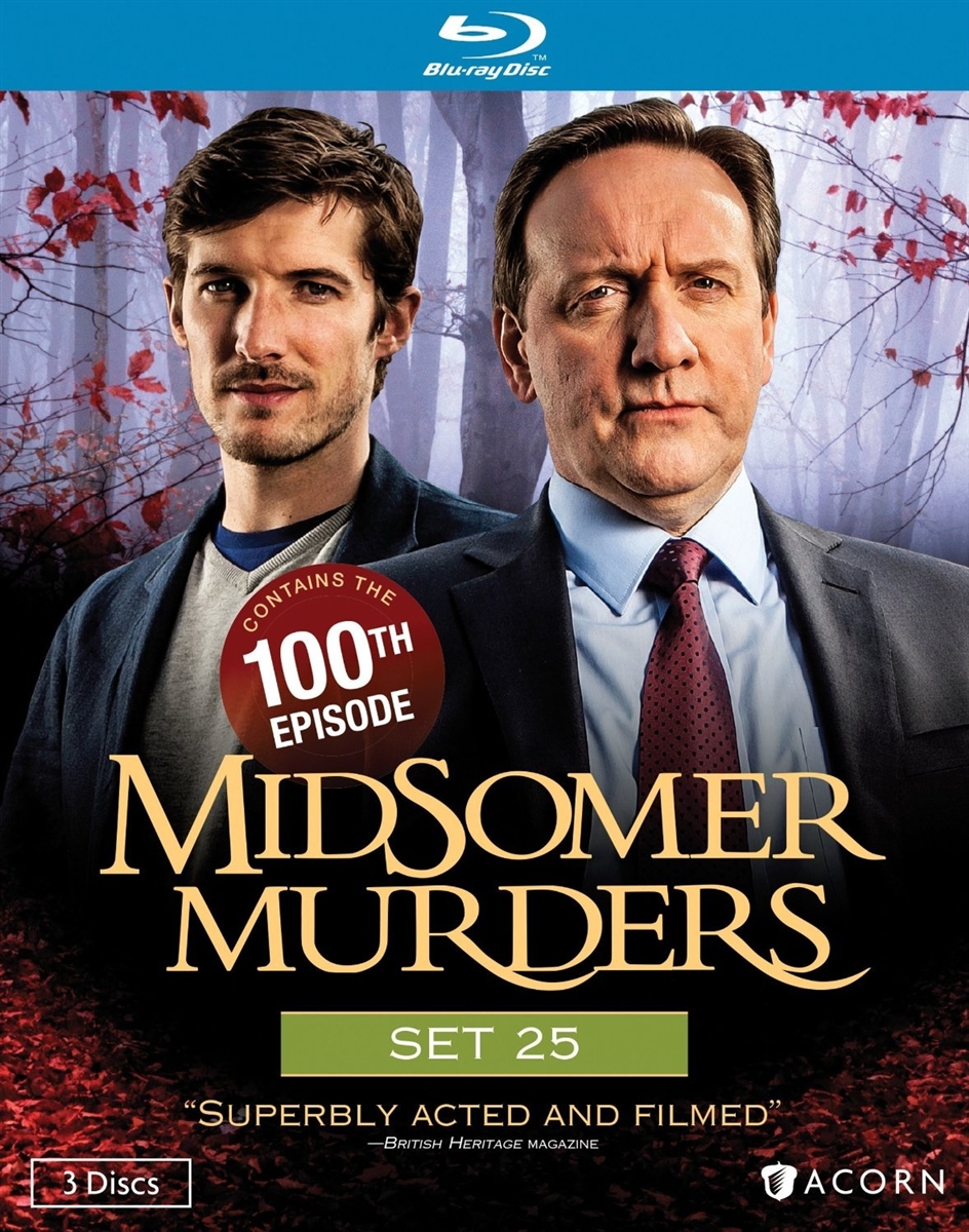 Midsomer Murders, Set 25 Disc 3 Blu-ray (Rental)