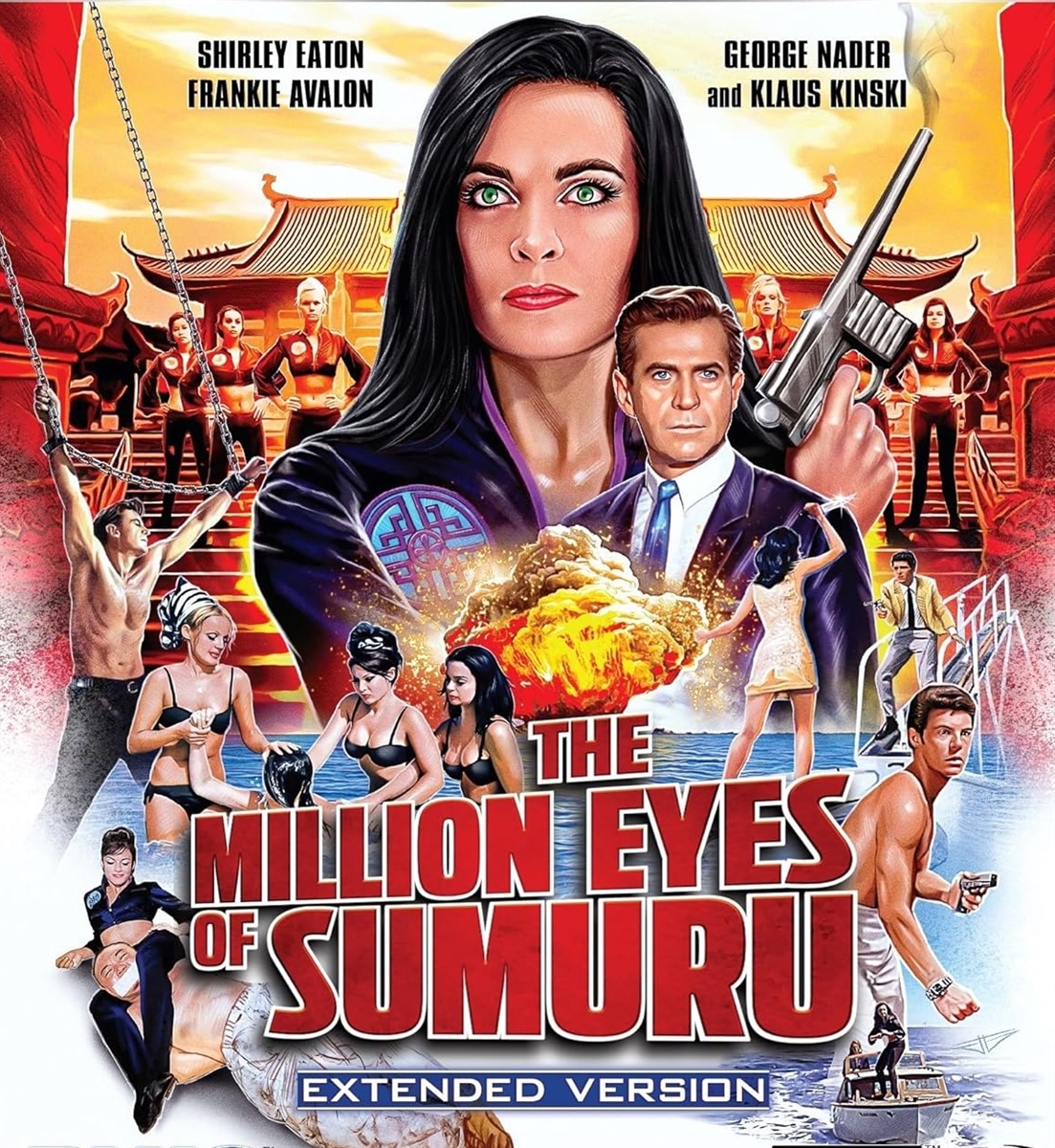 Million Eyes of Sumuru 09/24 Blu-ray (Rental)