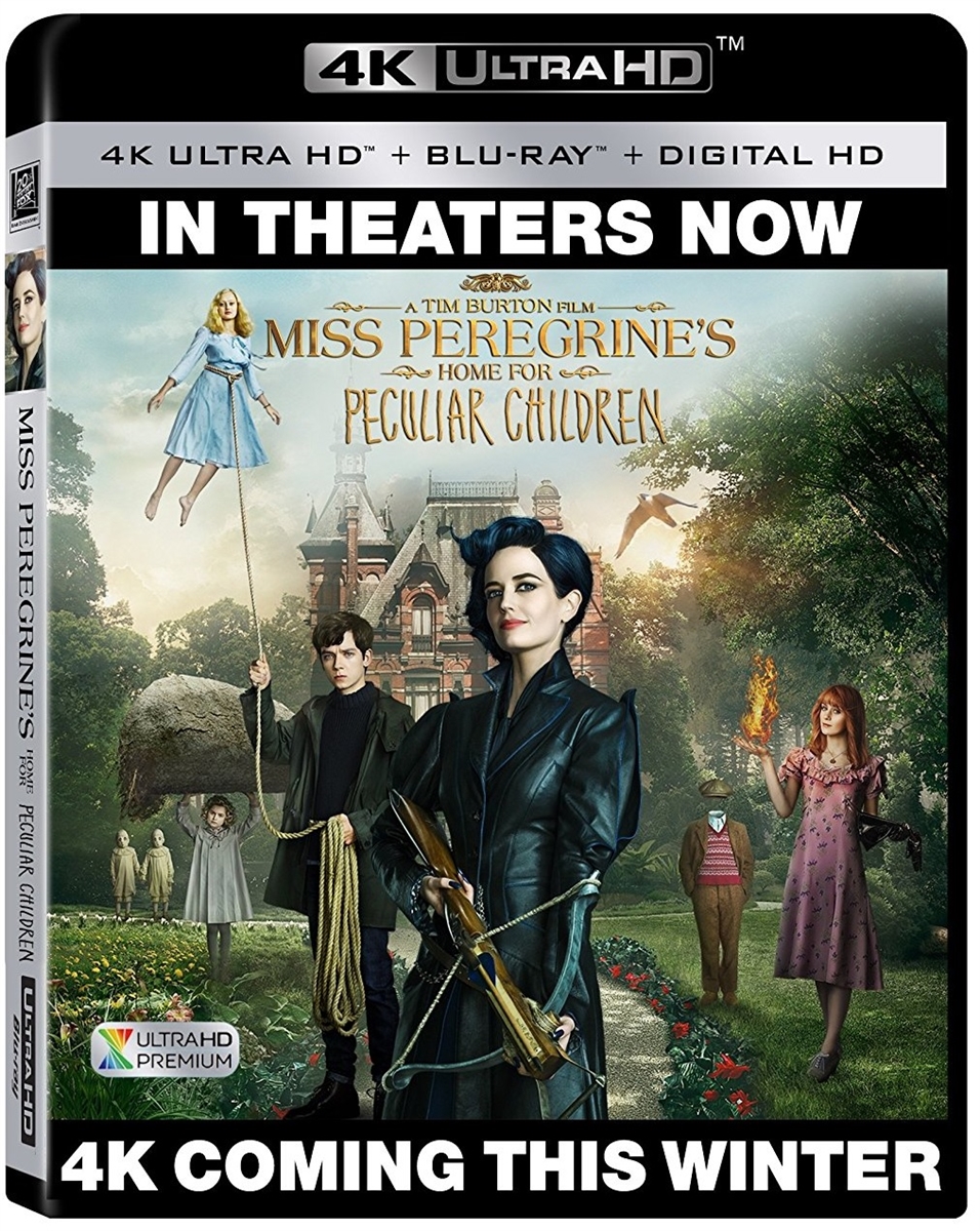 Miss Peregrine's Home for Peculiar Children 4K UHD Blu-ray (Rental)