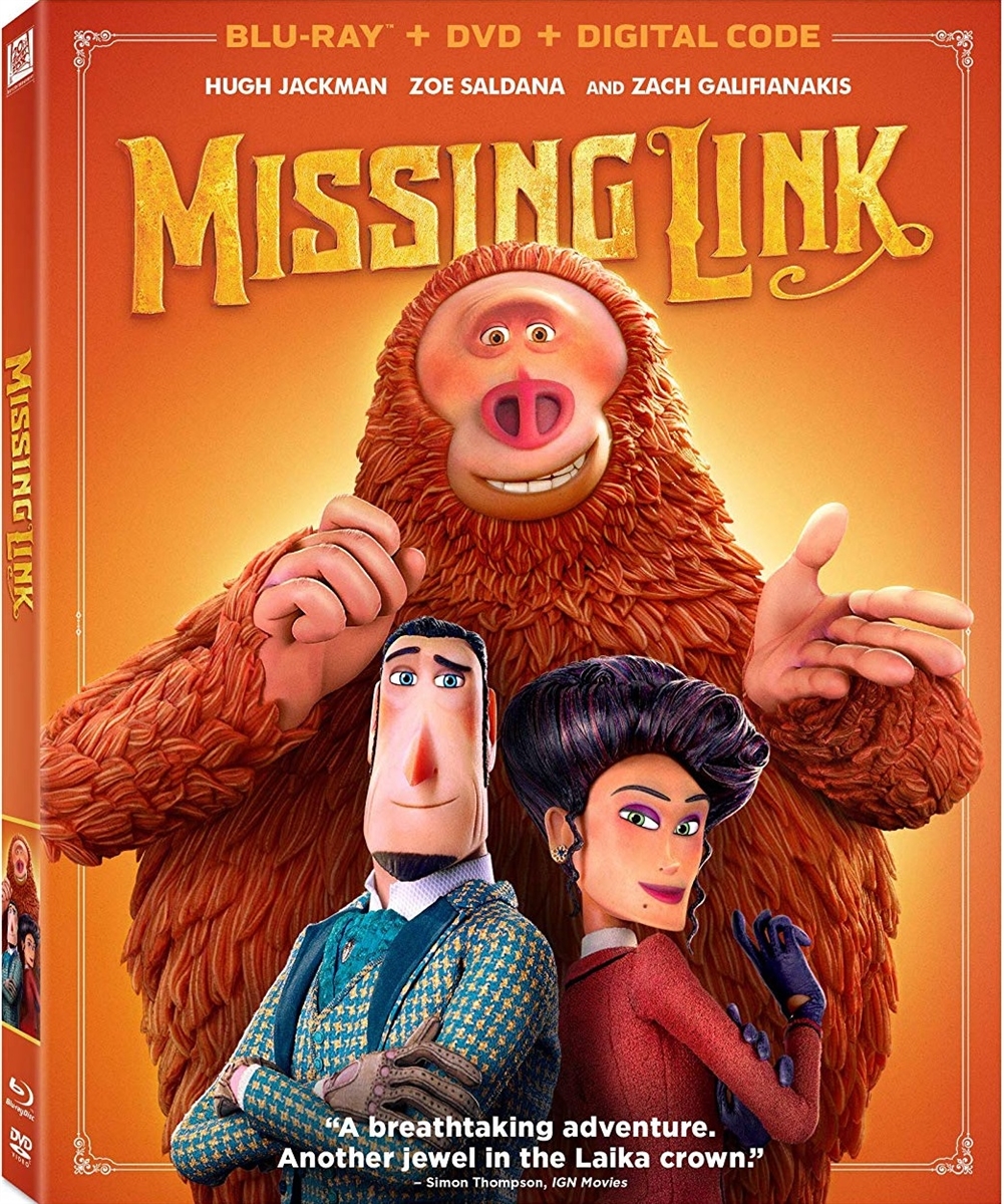 Missing Link 07/19 Blu-ray (Rental)