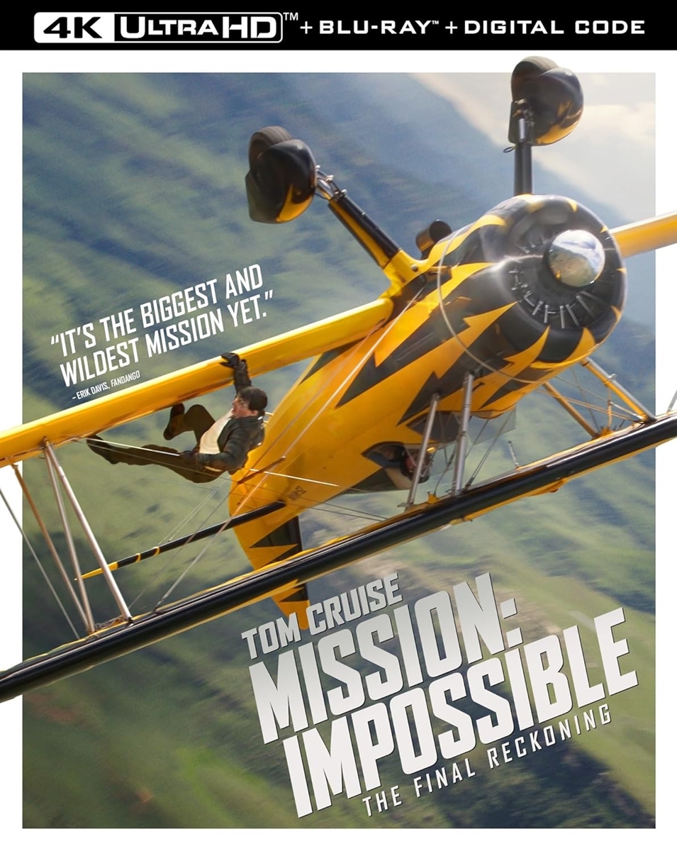 Mission Impossible: The Final Reckoning 4K 08/25 Blu-ray (Rental)