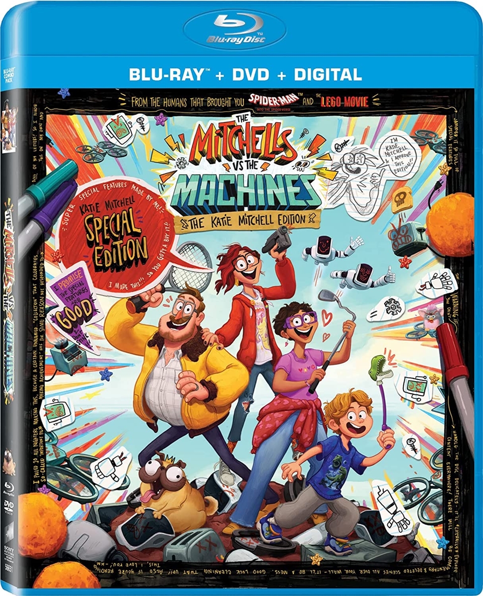Mitchells Vs. the Machines 12/21 Blu-ray (Rental)