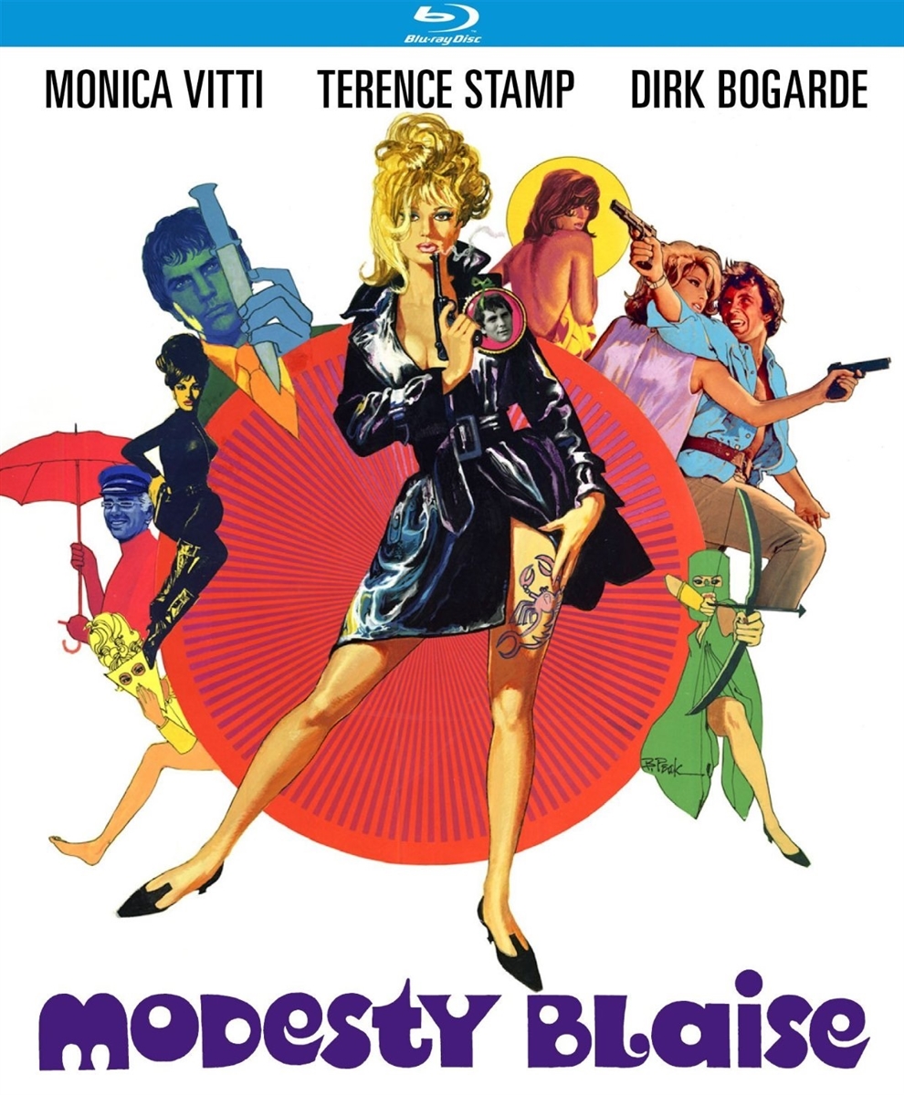 Modesty Blaise 06/16 Blu-ray (Rental)