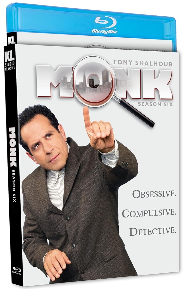 Monk Season 6 Disc 1 Blu-ray (Rental)