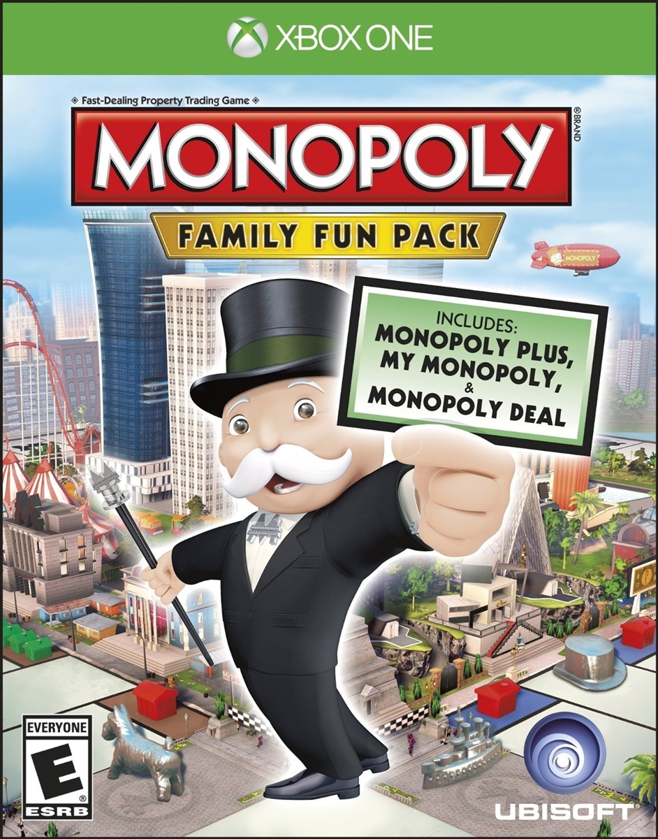 Monopoly Family Fun Pack Xbox One Blu-ray (Rental)